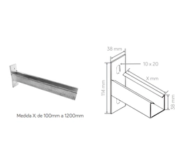 Mão francesa simples
